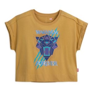 Disney Parks Authentic Marvel Wakanda Forever Woman’s Cropped Top - Size 1X